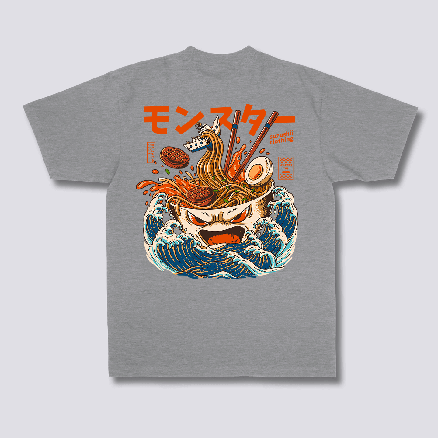 Monstrų Ramen T-shirt