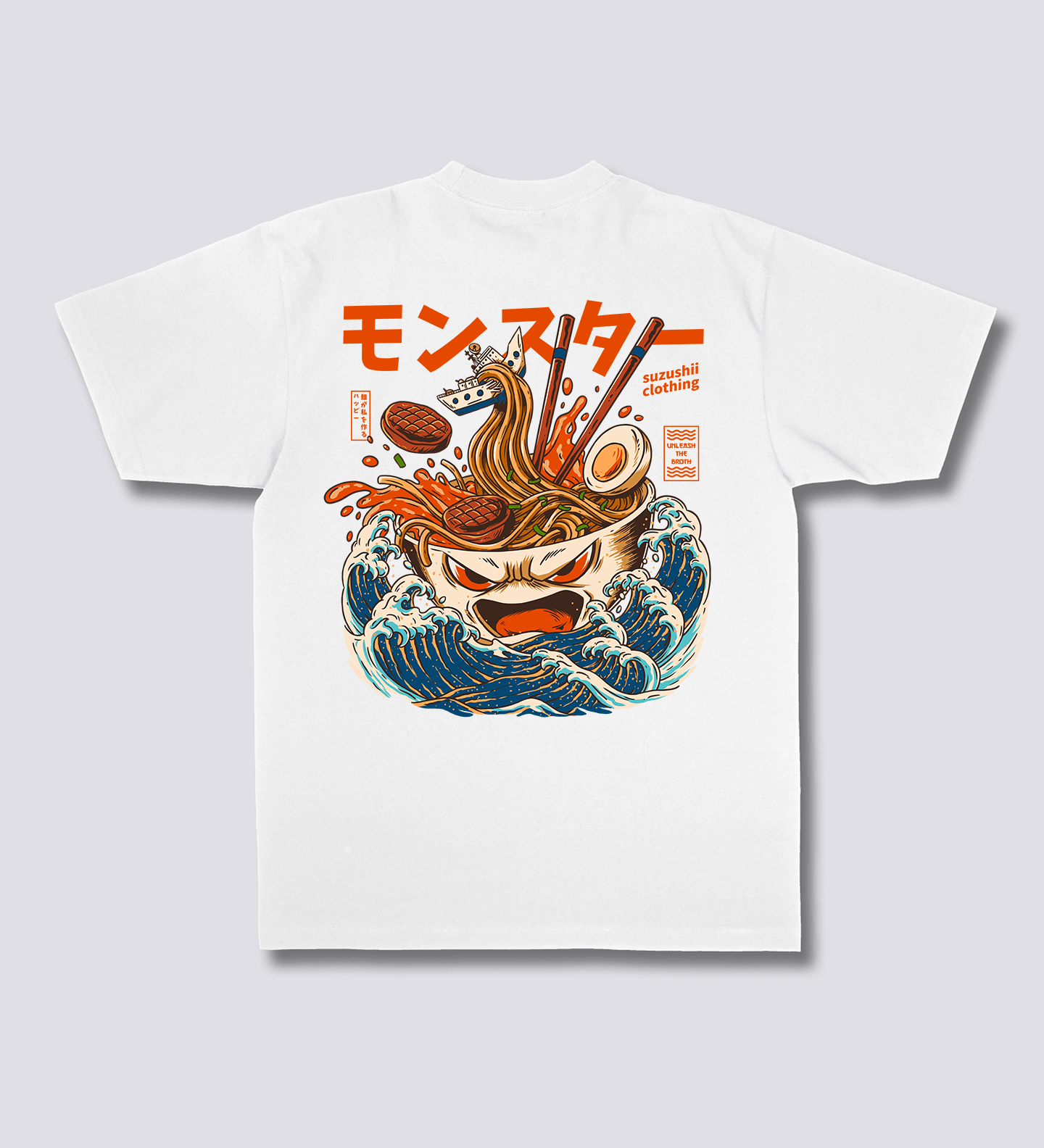 Monstrų Ramen T-shirt