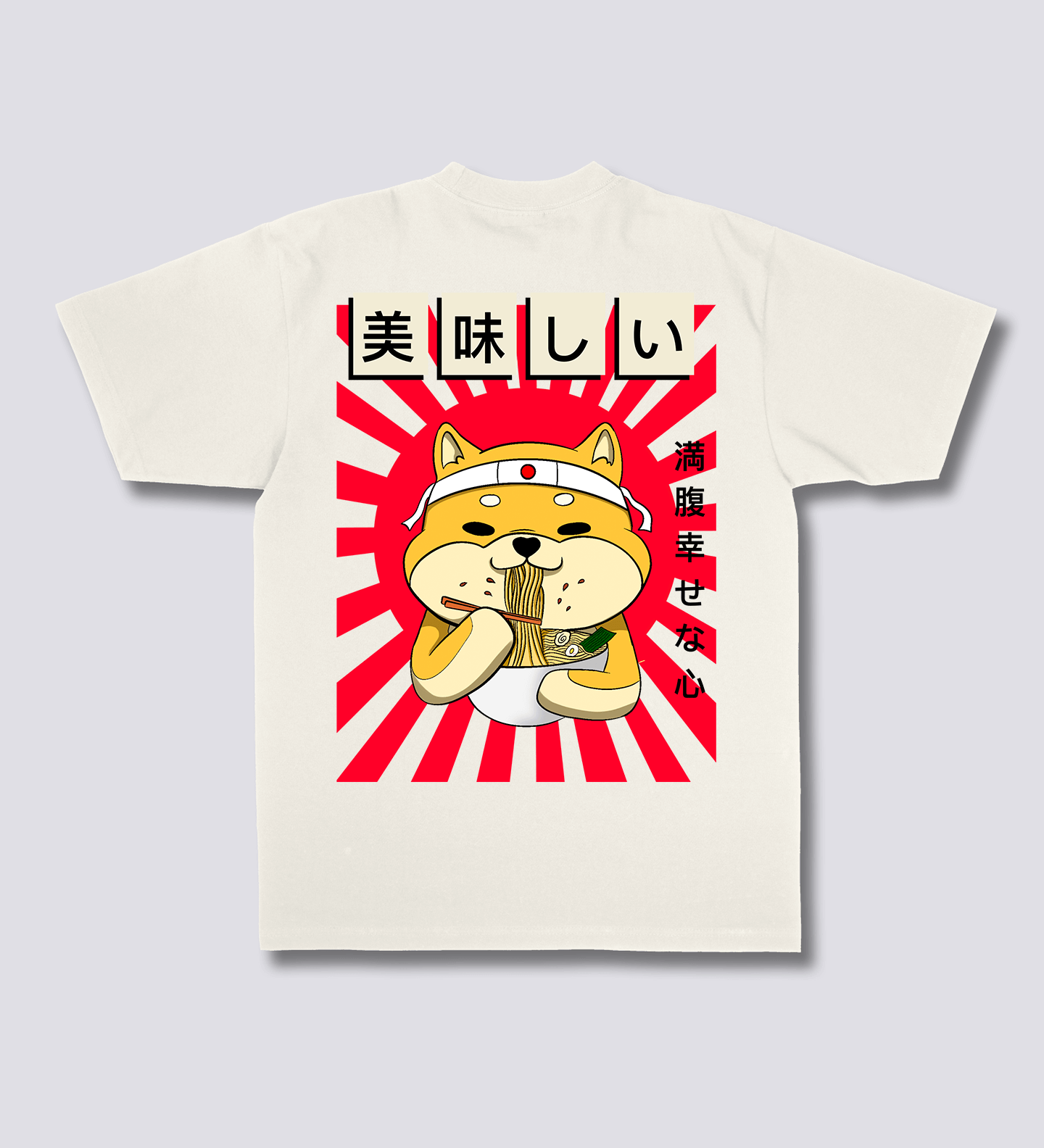 Ramen Shiba marškinėliai
