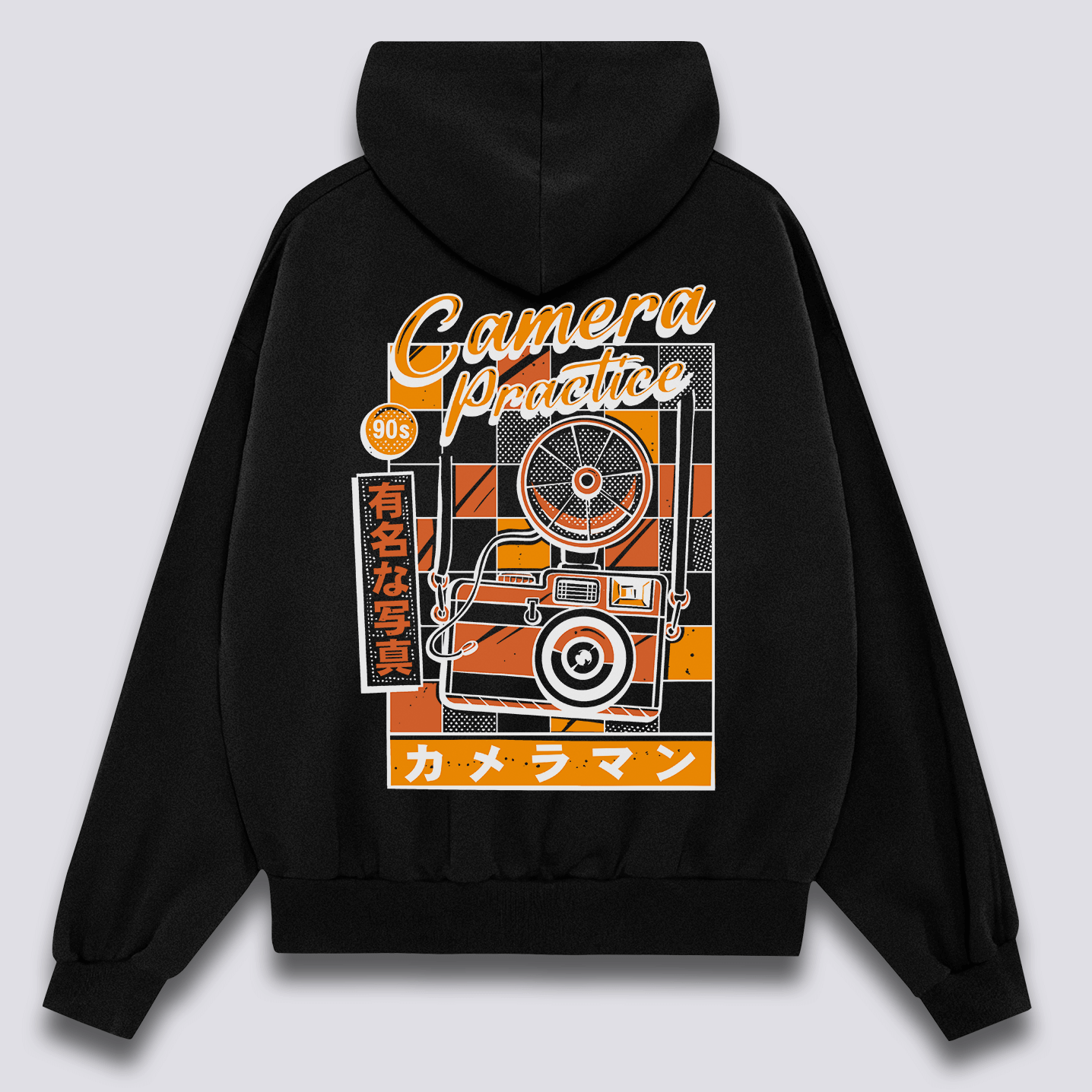 Retro Kamera Hoodie