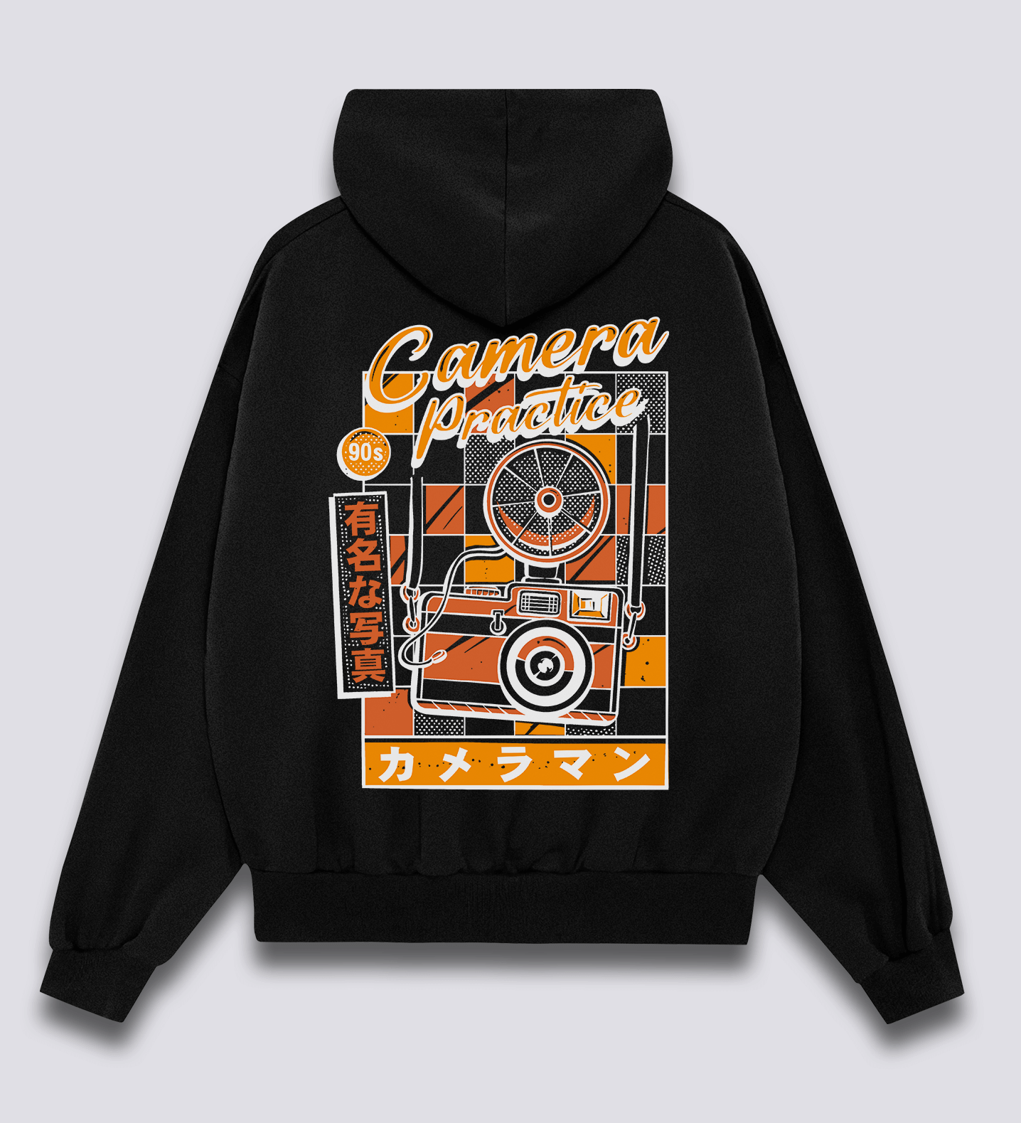 Retro Kamera Hoodie
