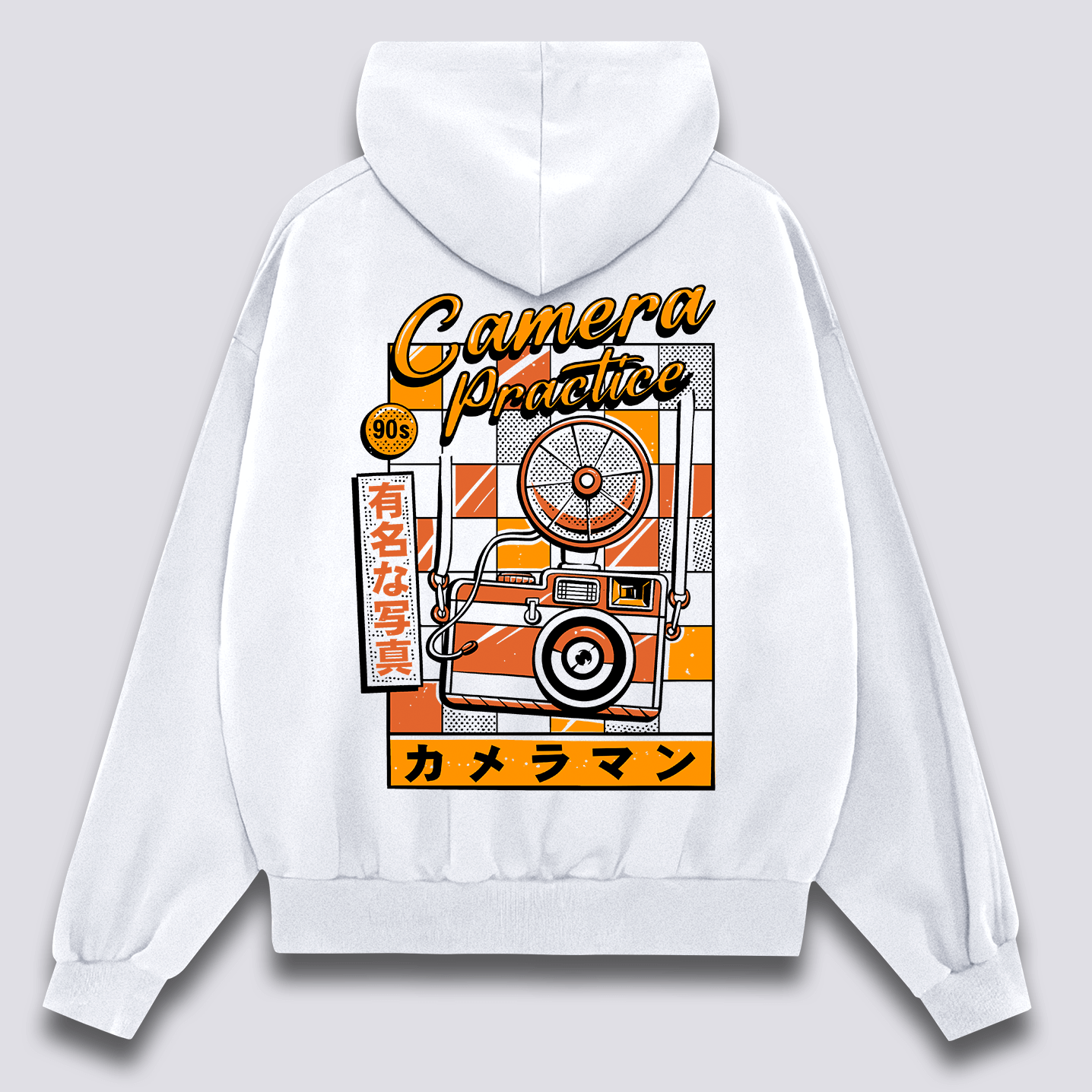 Retro Kamera Hoodie