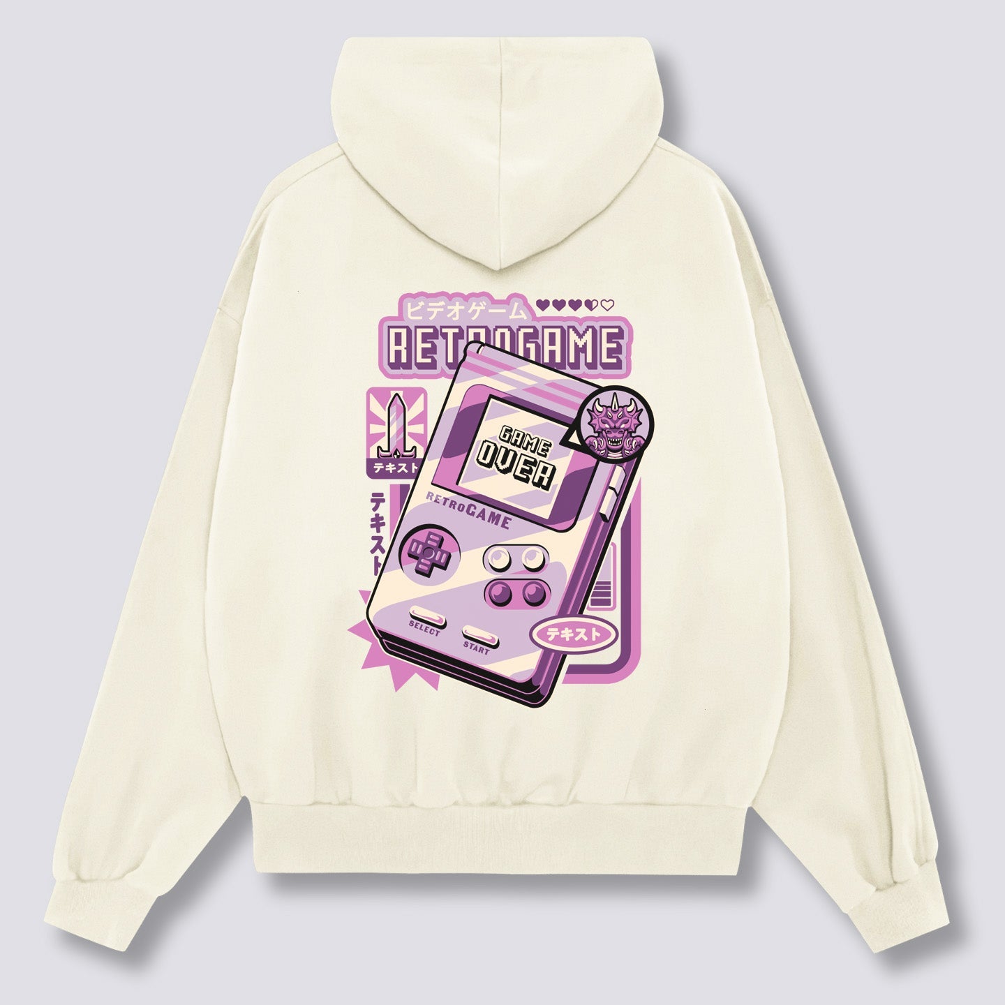 Retro Žaidimų Hoodie