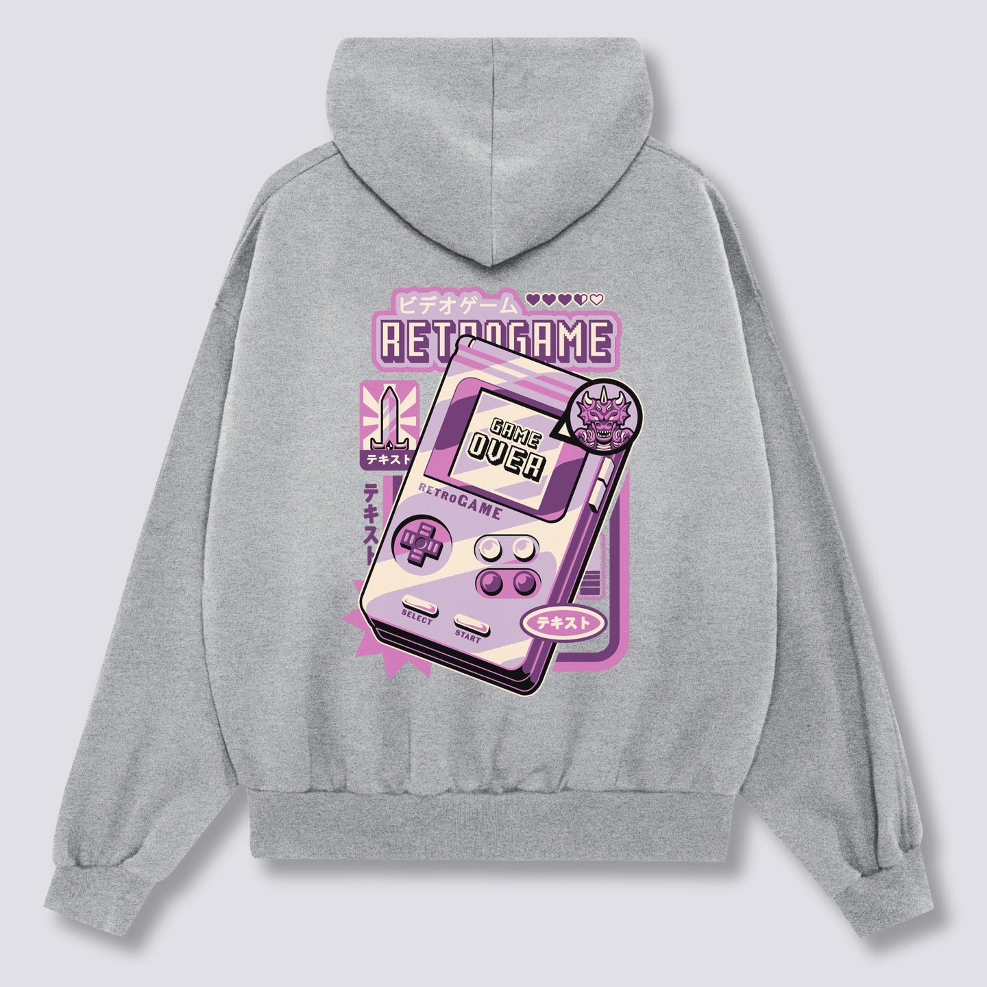 Retro Žaidimų Hoodie