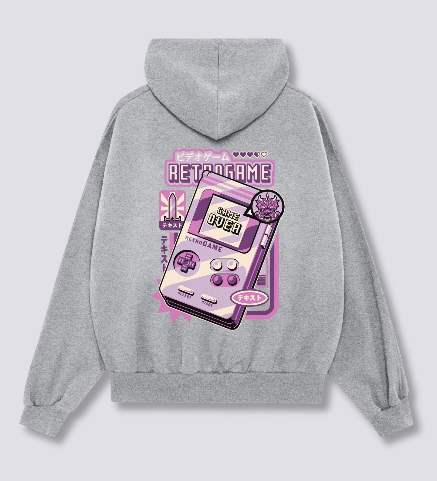 Retro Žaidimų Hoodie