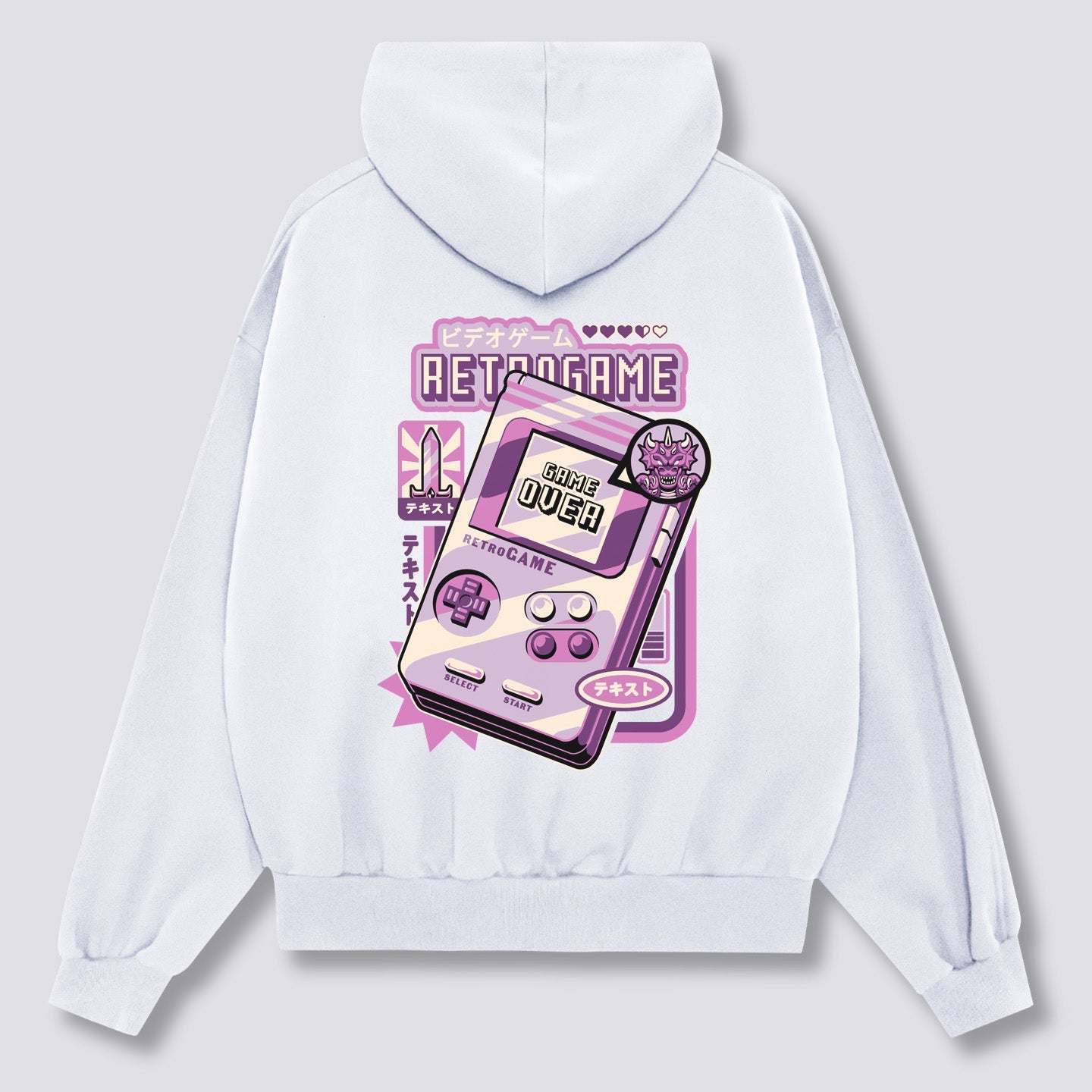 Retro Žaidimų Hoodie
