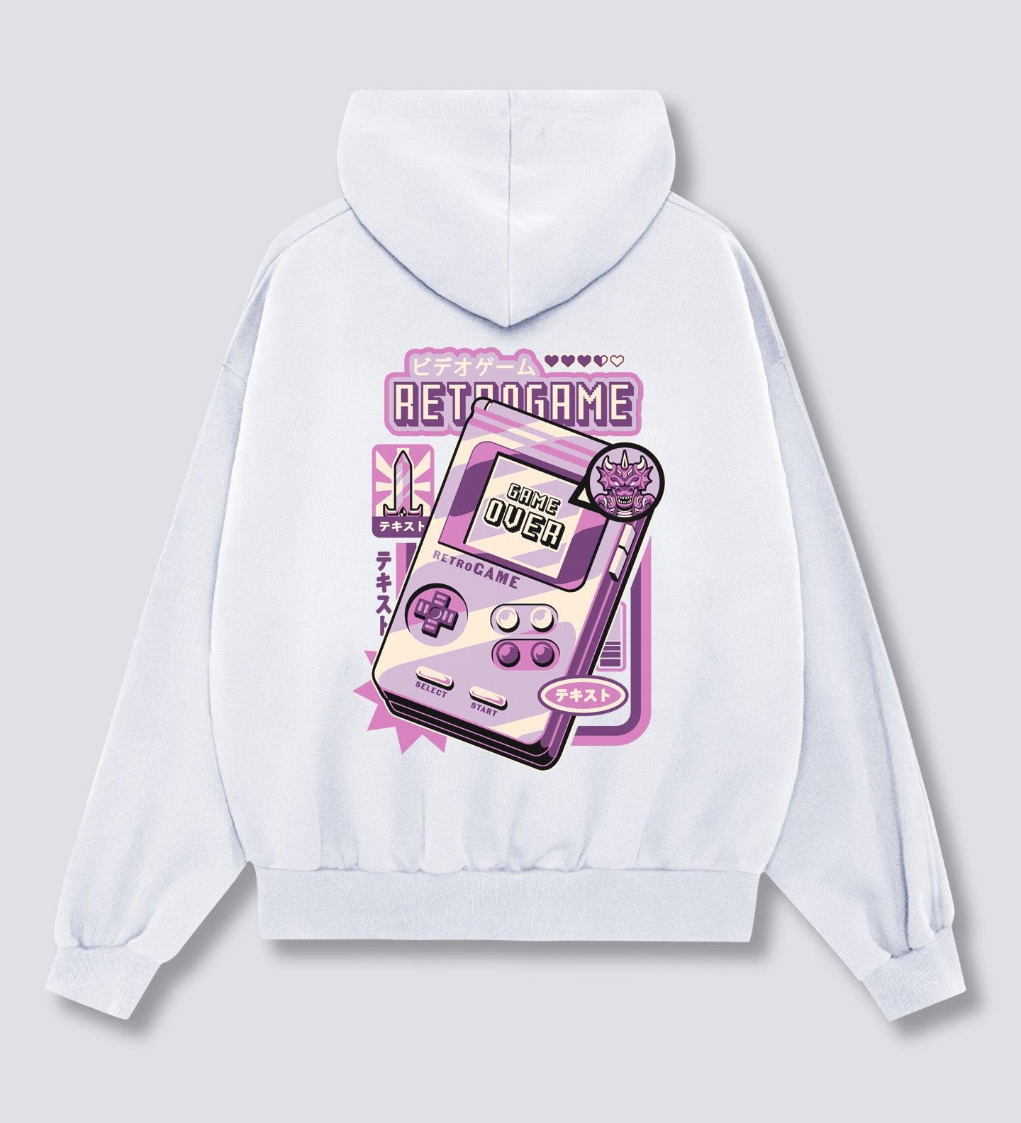 Retro Žaidimų Hoodie