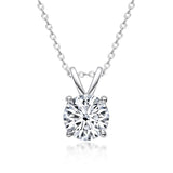 Išskirtinė Sterlingo Sidabro Grandinėlė su Moissanite