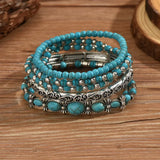 Apyrankių rinkinys su turquoise karoliukais