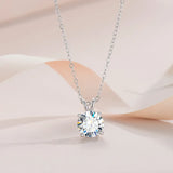 Išskirtinė Sterlingo Sidabro Grandinėlė su Moissanite
