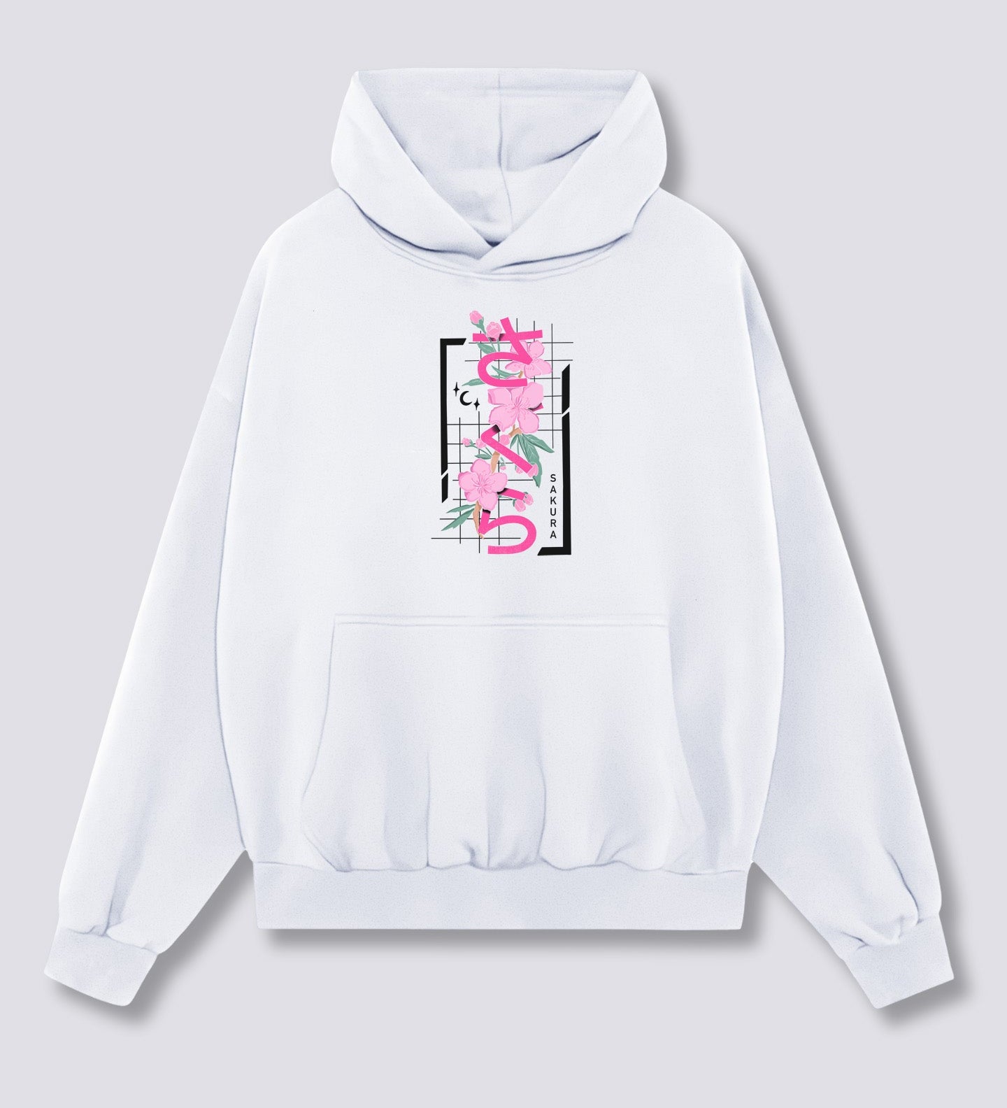 Priekinis Spaudinys - Sakura Hoodie