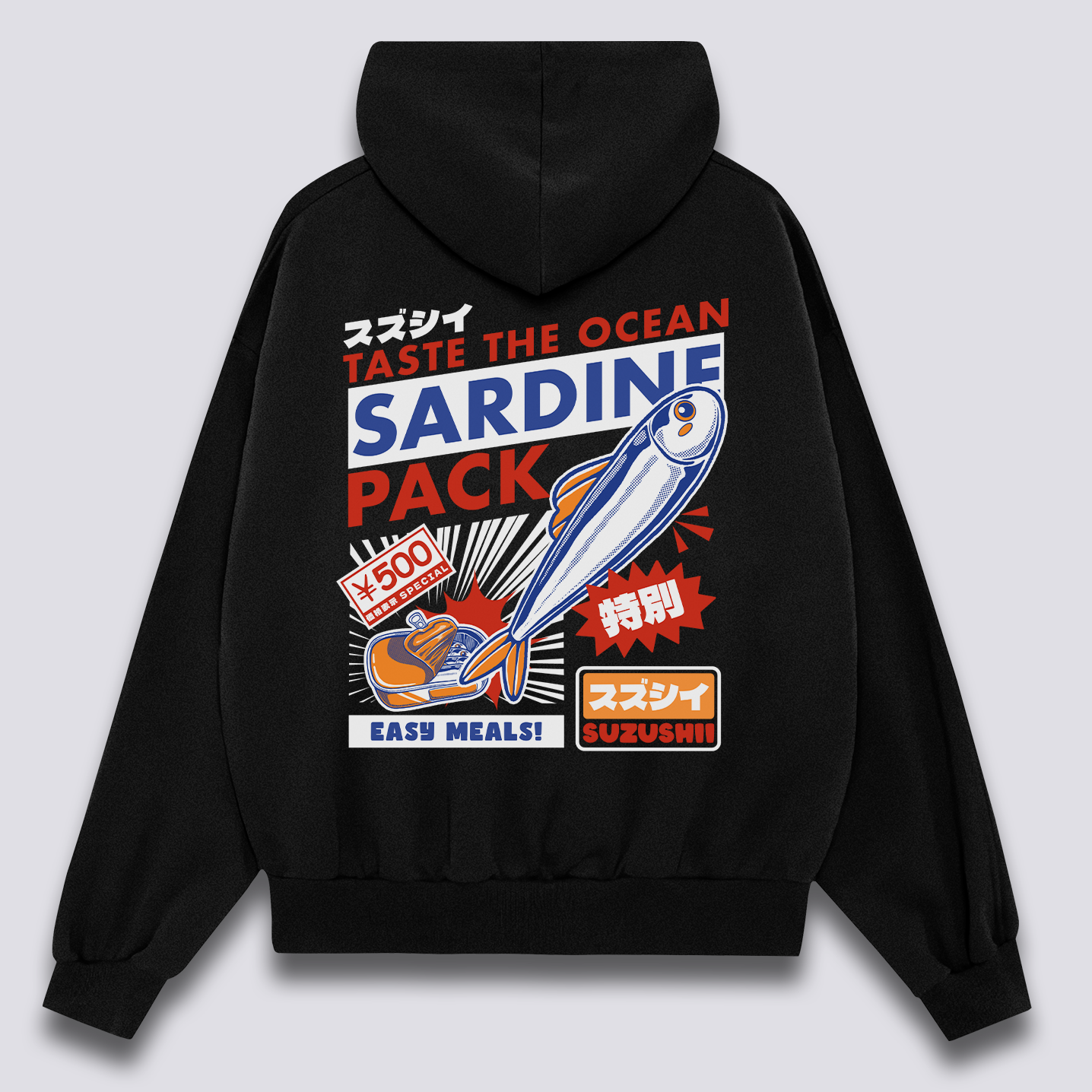 Sardinių Paketas Su Kapuce