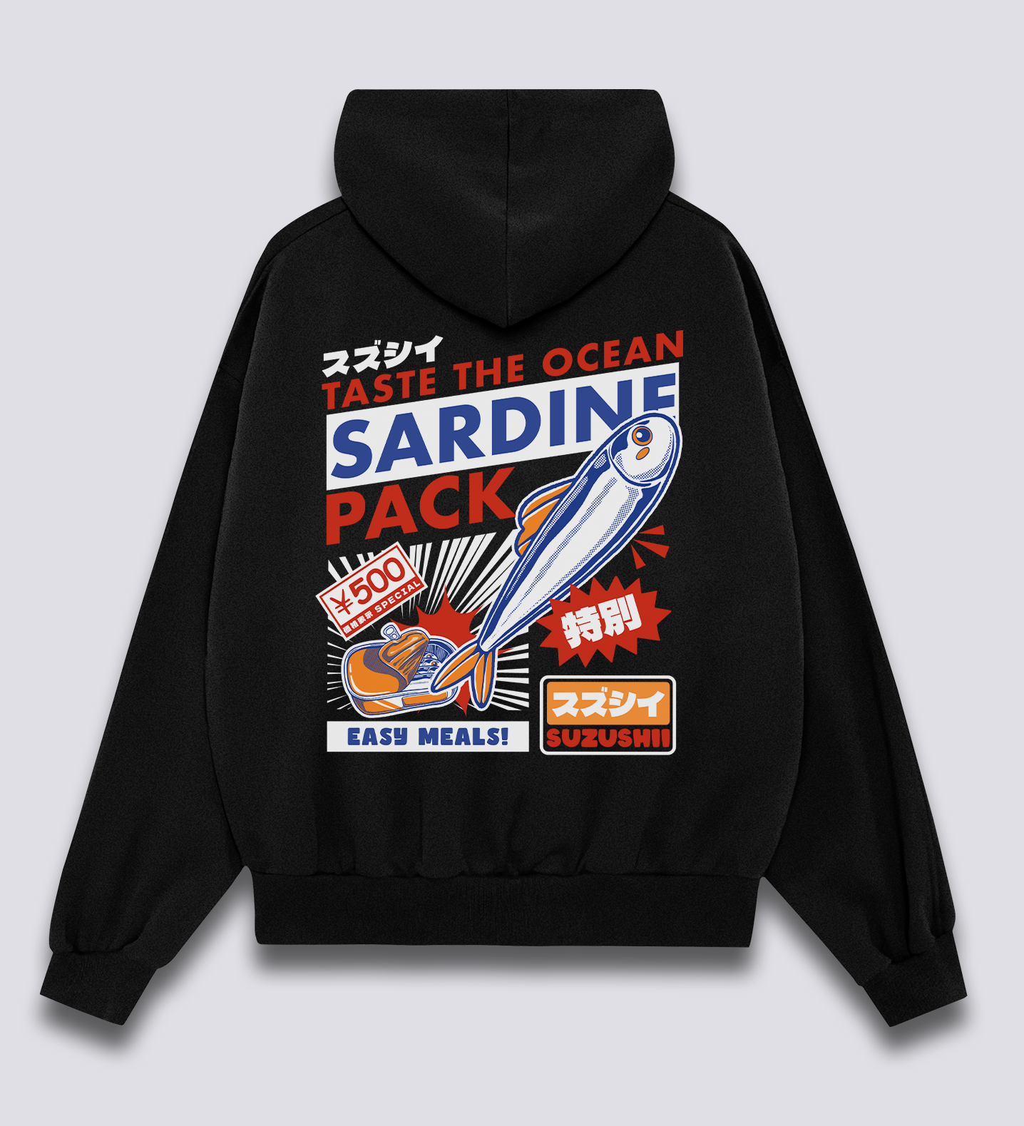 Sardinių Paketas Su Kapuce