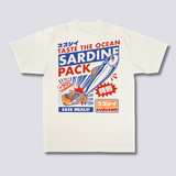 Sardinių Pakuotės Marškinėliai
