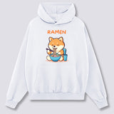 Priekinis Spaudinys - Shiba Ramen Hoodie