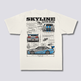 Skyline projekto marškiniai