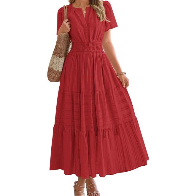 IRENA – Boho maksi suknelė