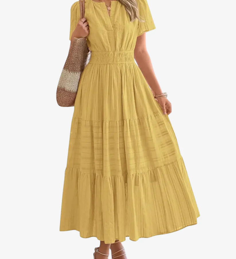 IRENA – Boho maksi suknelė