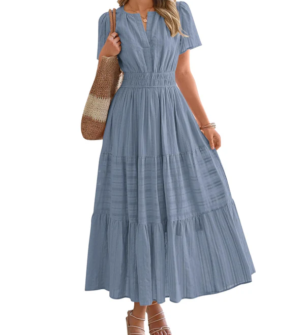 IRENA – Boho maksi suknelė