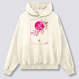 Priekinis Spaudinys - Pavasario Žydėjimo Hoodie