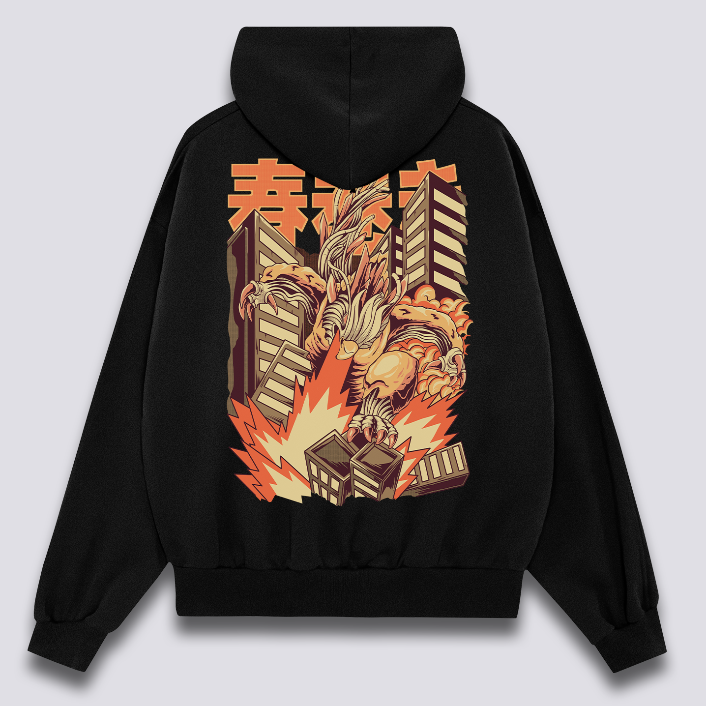 Pavasario Ritinių Ataka Hoodie