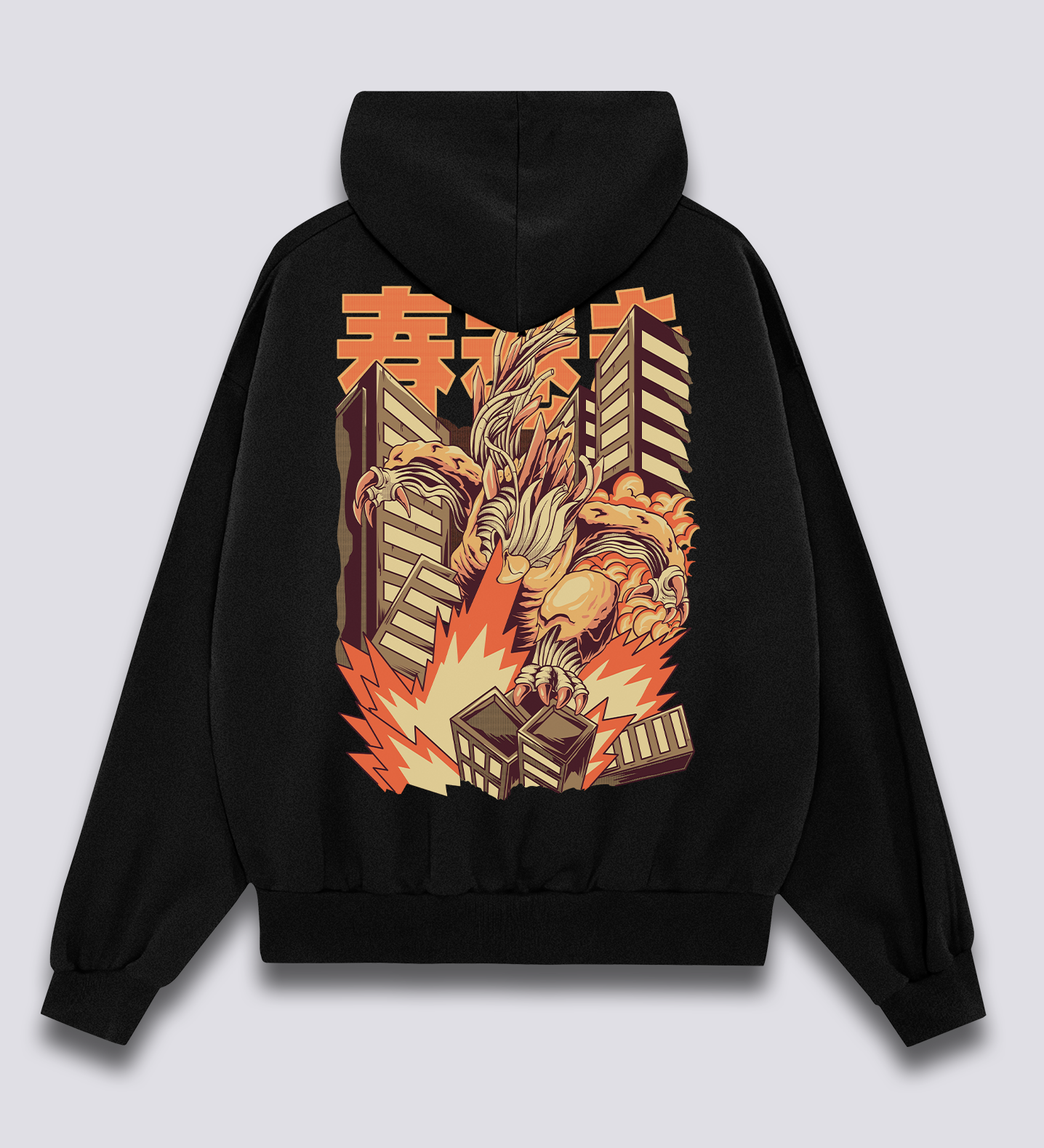 Pavasario Ritinių Ataka Hoodie