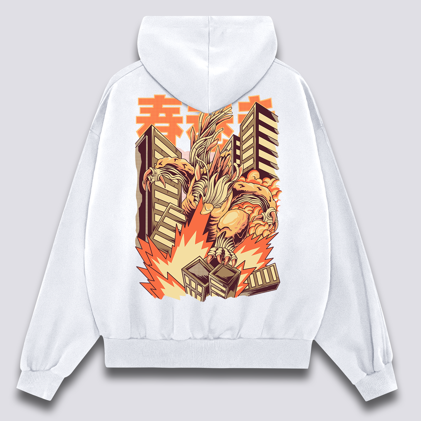 Pavasario Ritinių Ataka Hoodie