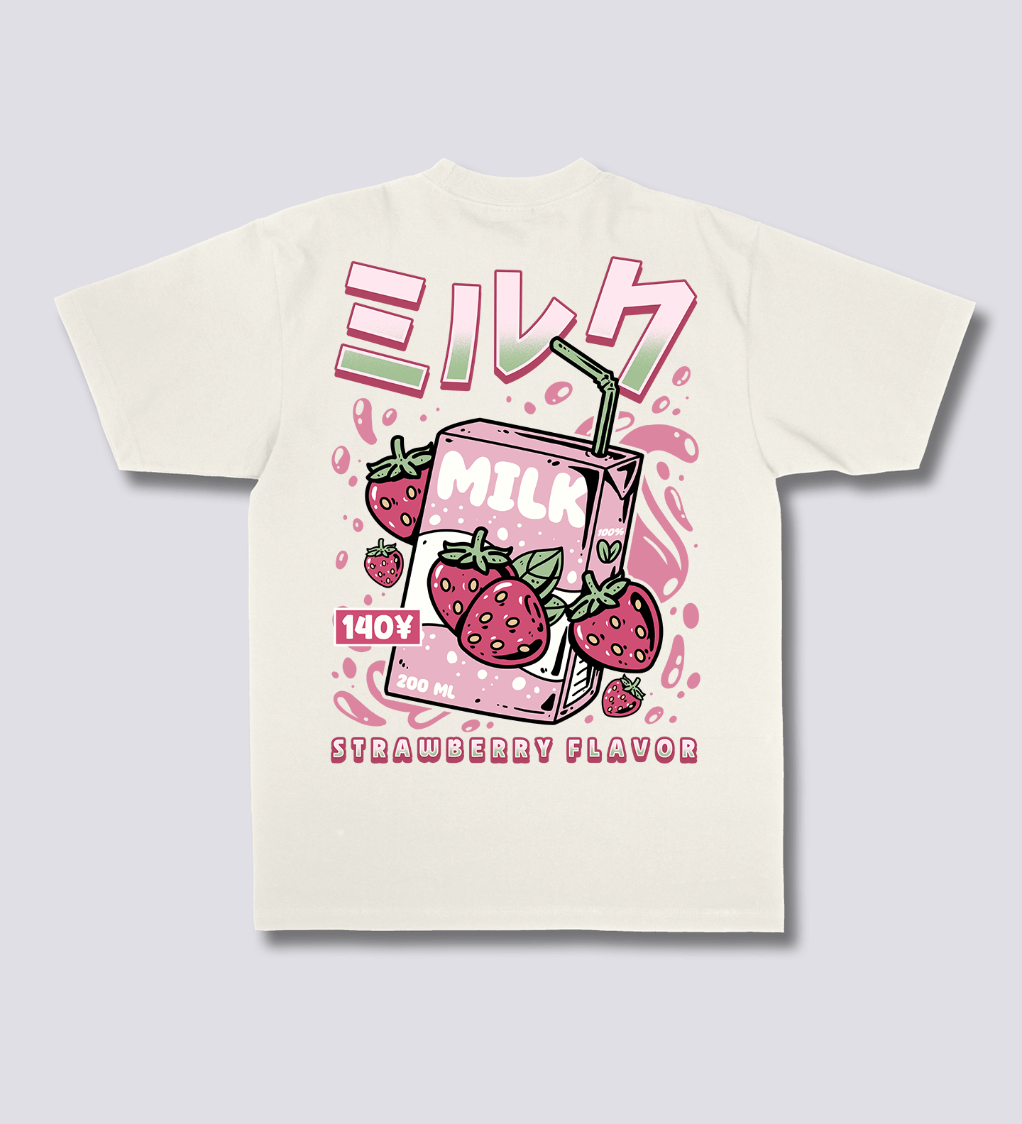 Marškinėliai „Strawberry Milk“