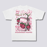 Marškinėliai „Strawberry Milk“