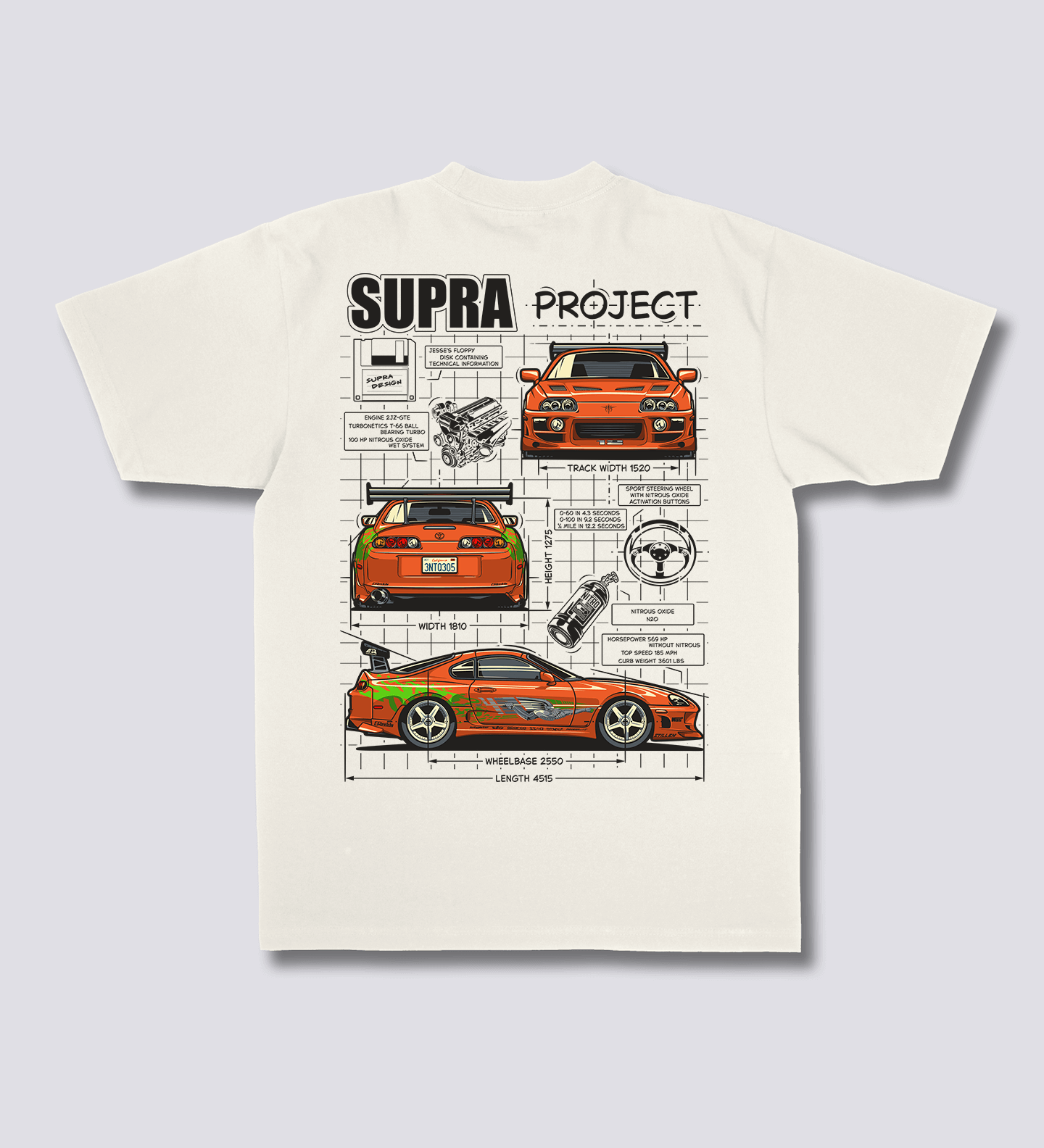 Supra projekto marškiniai