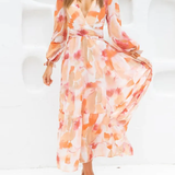 Celine | Abito Femminile con Motivo Floreale