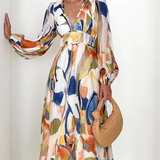 Celine | Abito Femminile con Motivo Floreale