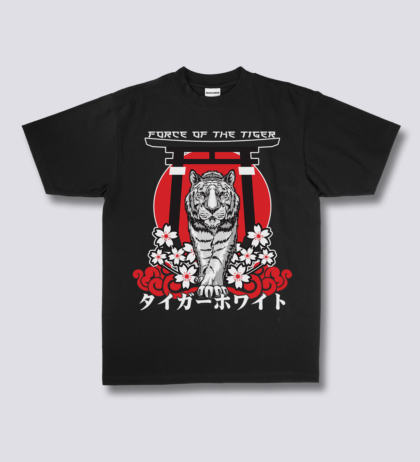 Priekinis Spaudinys - Tiger Force Marškinėliai