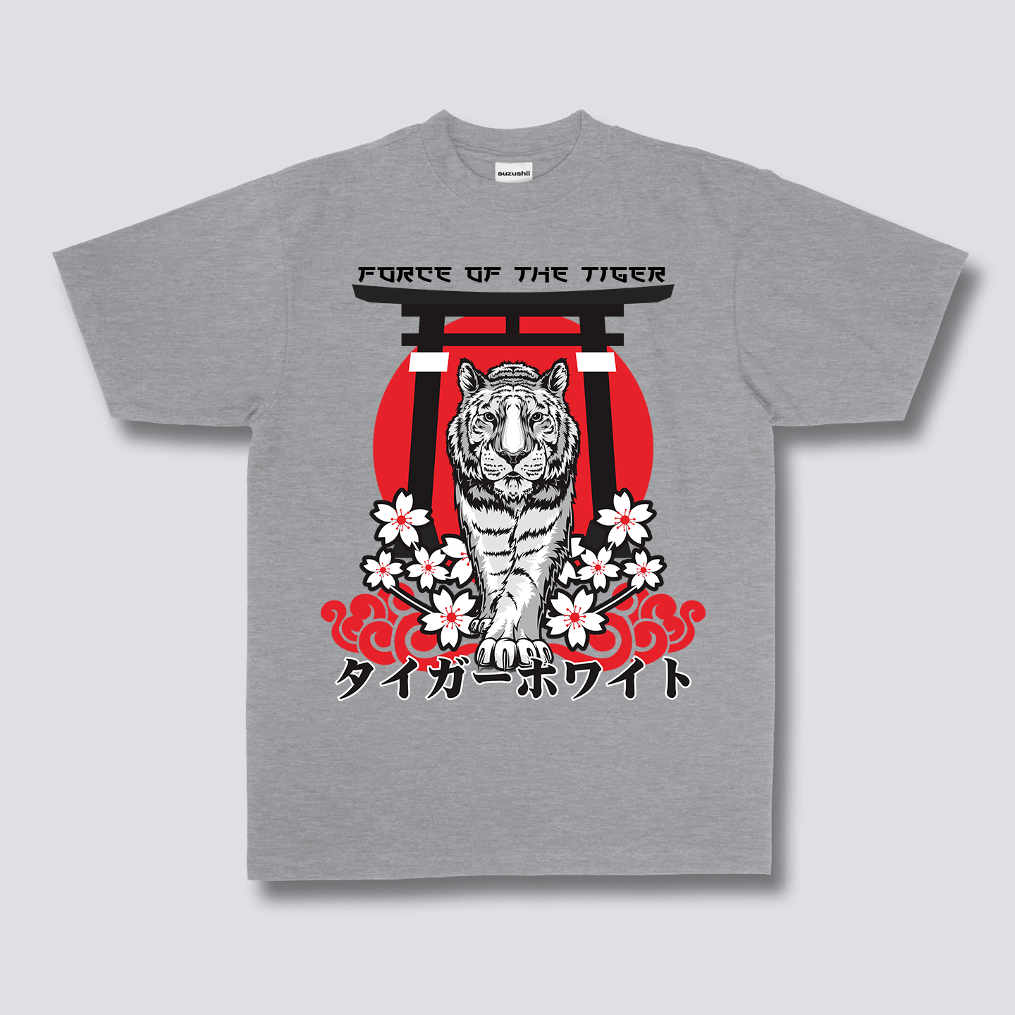 Priekinis Spaudinys - Tiger Force Marškinėliai