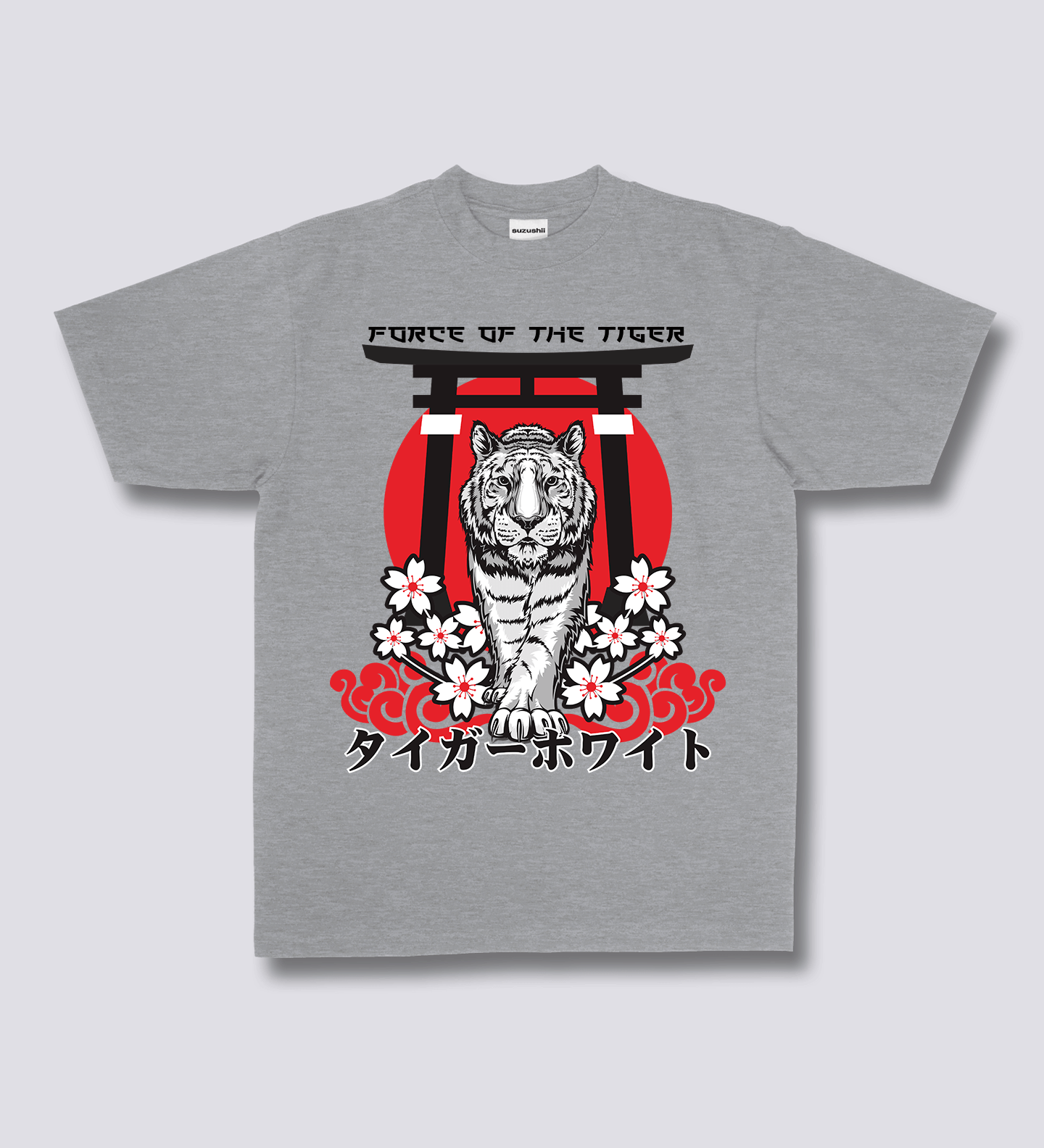 Priekinis Spaudinys - Tiger Force Marškinėliai