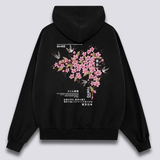 Tokijo Sakura Džemperis su Kapišonu