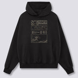 Priekinis Spaudinys - Tokijo Banga Hoodie