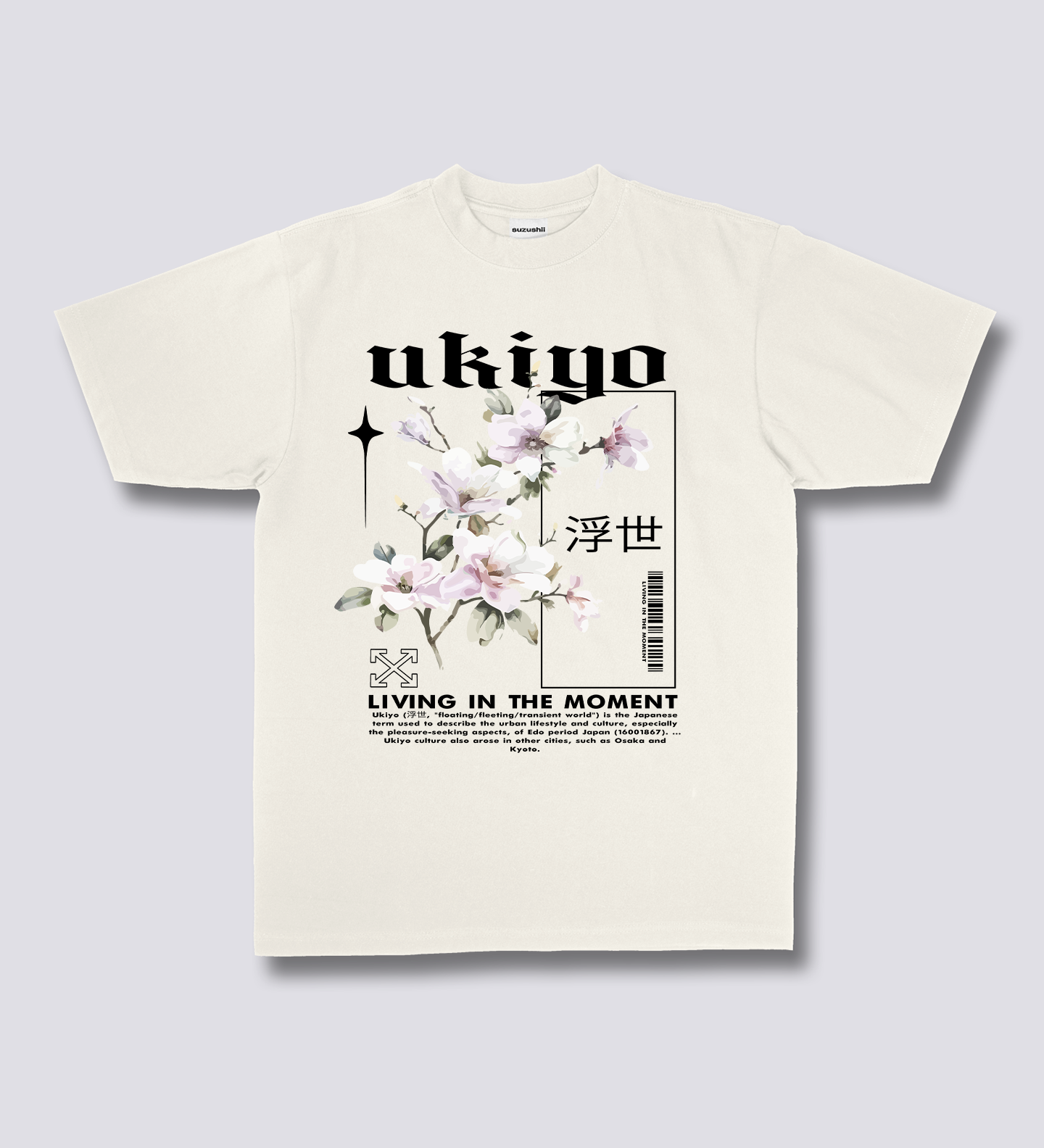 Priekinis Spaudinys - Ukiyo Marškiniai