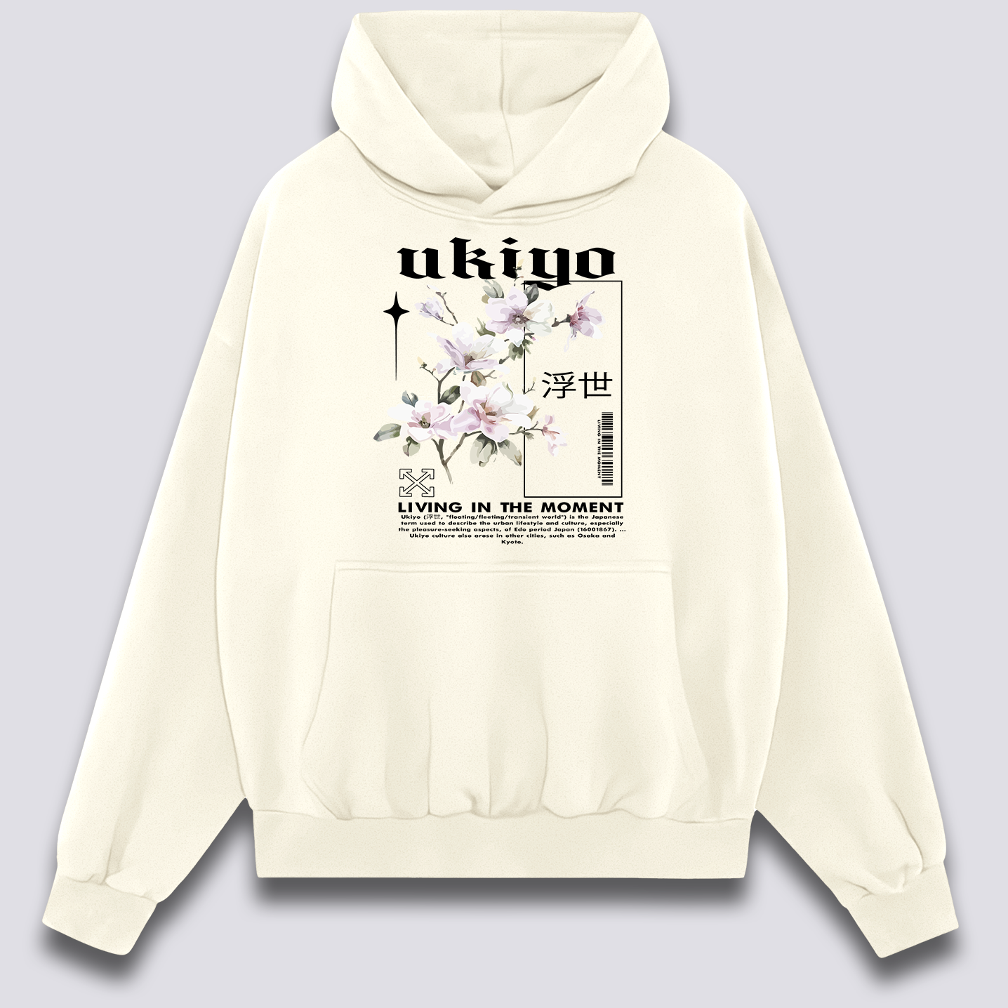 Priekinis Spaudinys - Ukiyo Hoodie