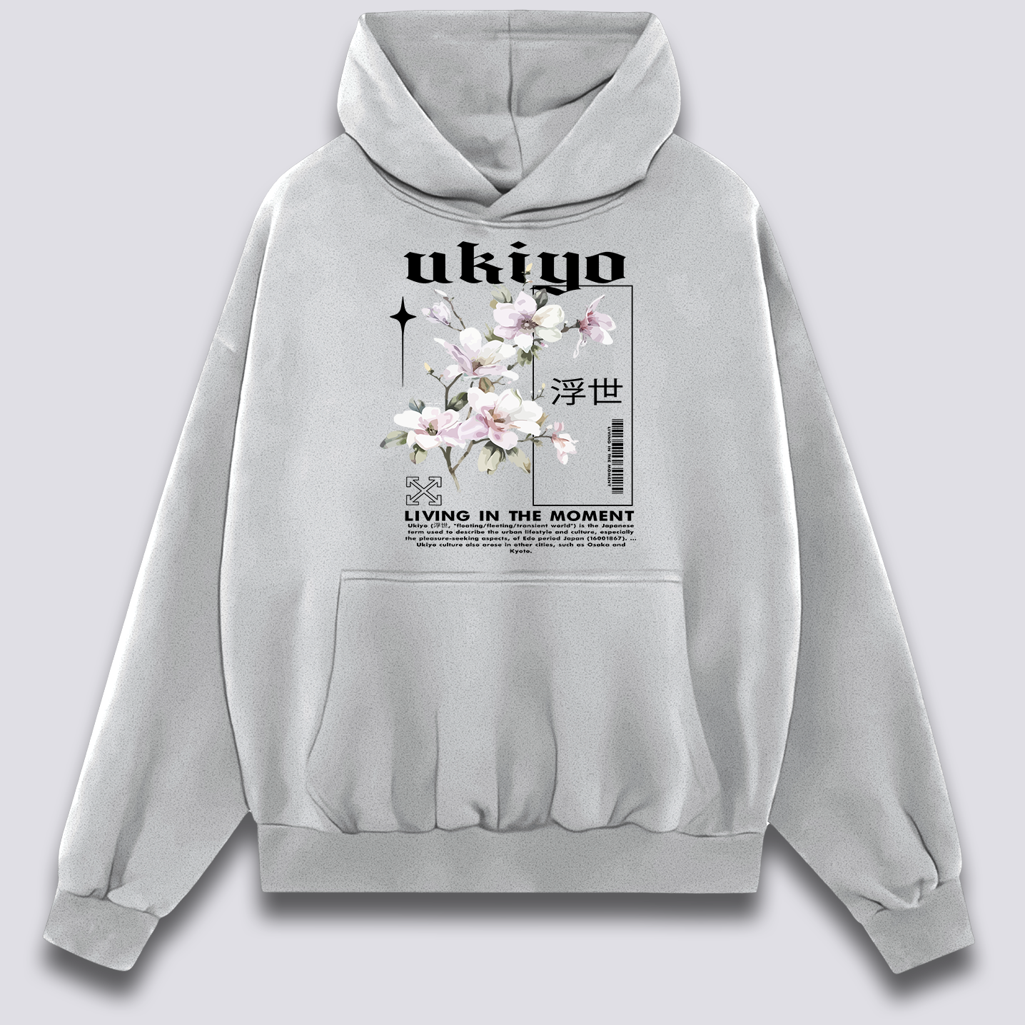 Priekinis Spaudinys - Ukiyo Hoodie