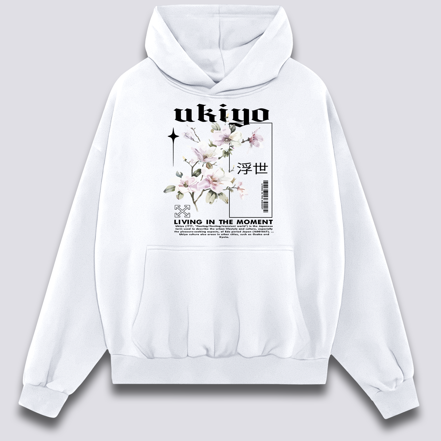 Priekinis Spaudinys - Ukiyo Hoodie