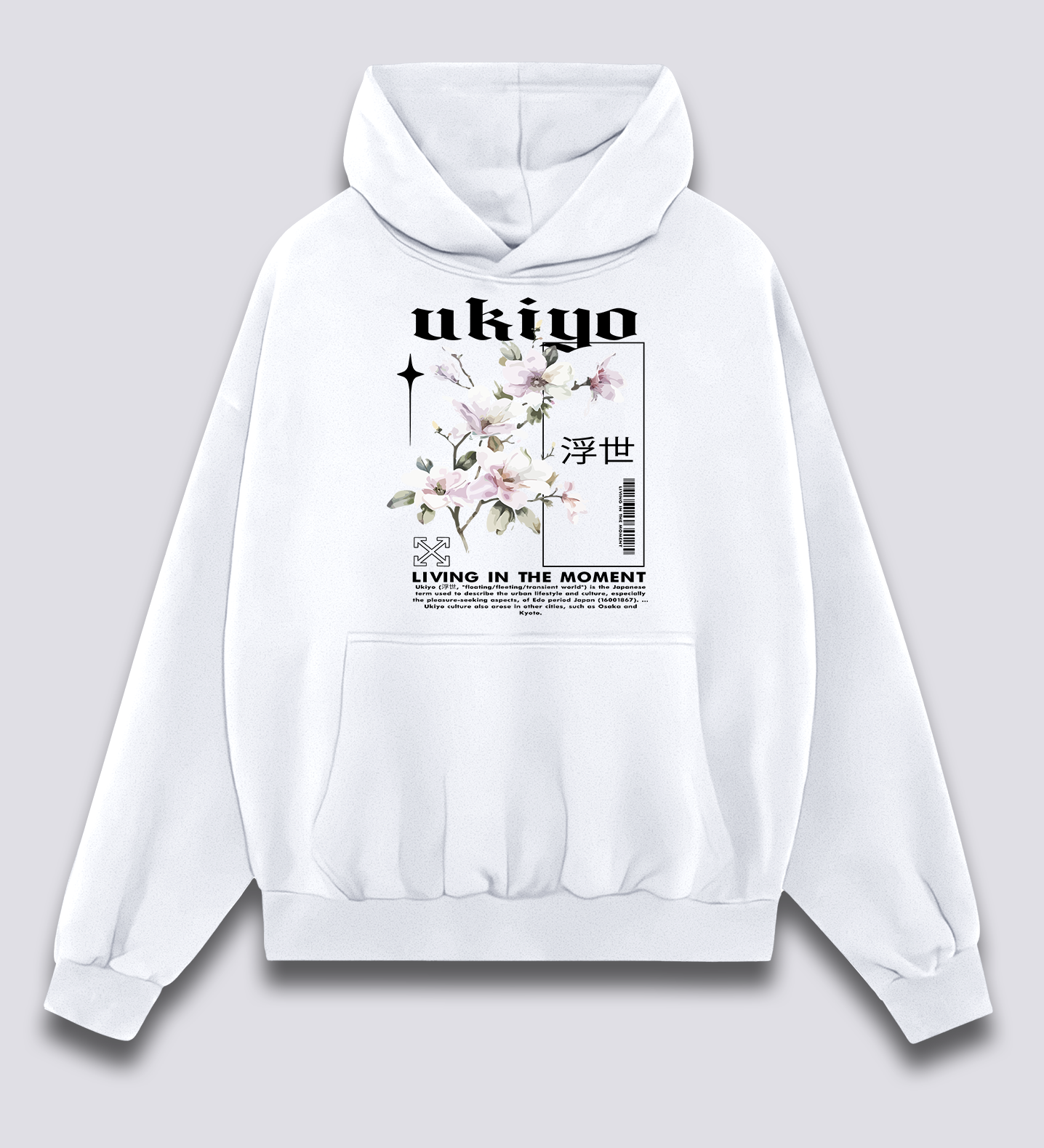 Priekinis Spaudinys - Ukiyo Hoodie