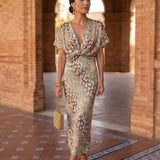 Antonella | Vestito elegante in tessuto leggero e fluido