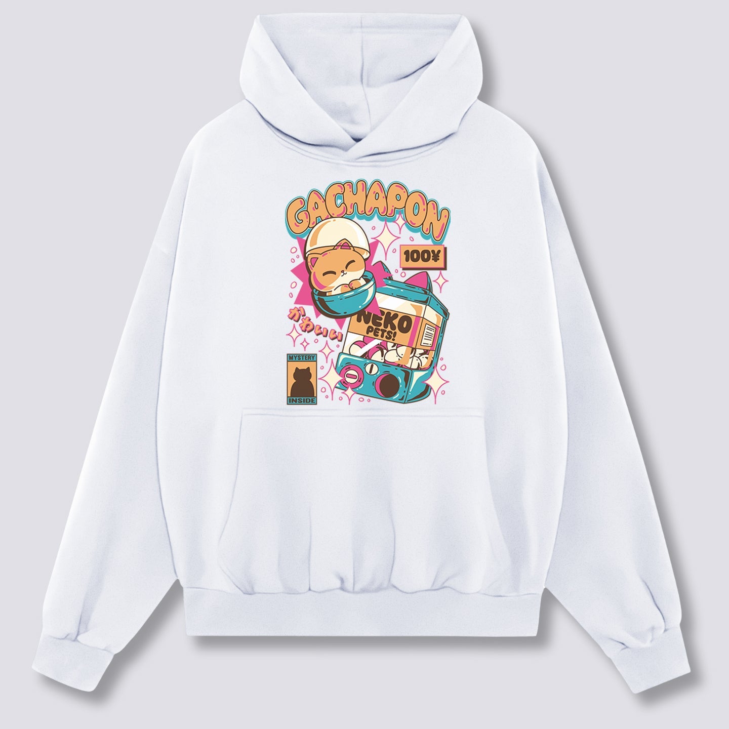 Priekinis Spaudinys - Gachapon Hoodie