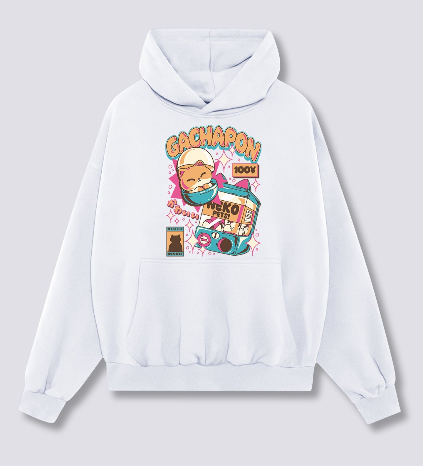Priekinis Spaudinys - Gachapon Hoodie
