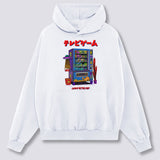 Priekinis Spaudinys - Užkandžių Mašinos Hoodie