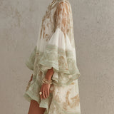 SONATA – Barokinė šifono mini suknelė