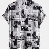Geometric Pattern Shirt