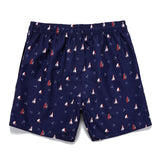 Sailboat Anchor Pattern Swim Trunks