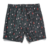 Sailboat Anchor Pattern Swim Trunks